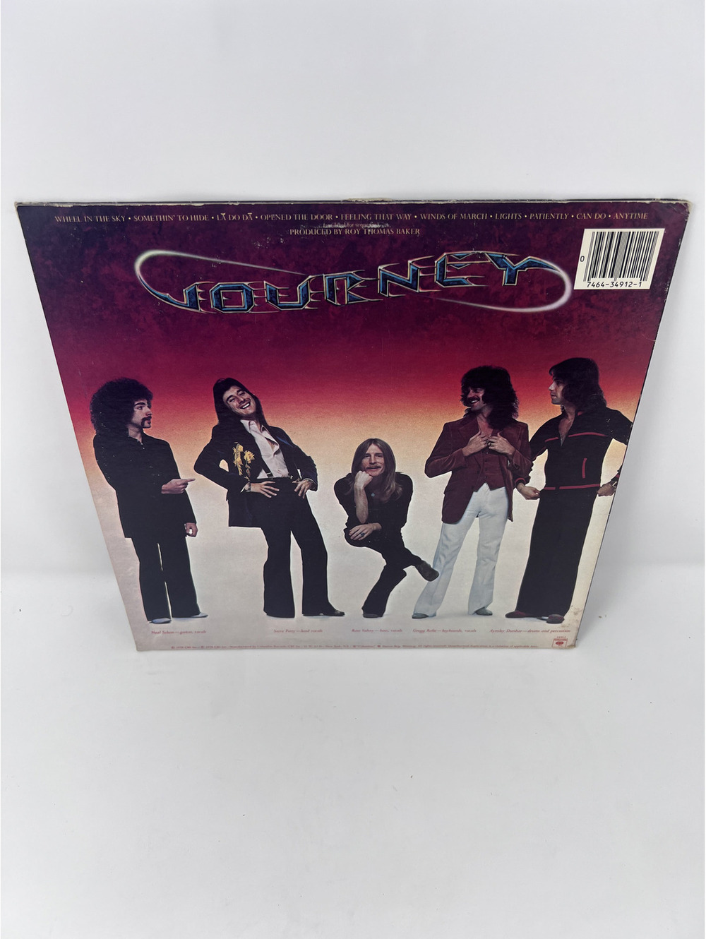 Journey Infinity Vinyl Record LP Album 1978 Columbia Records